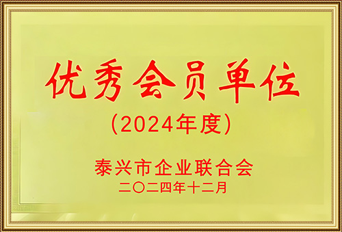 2024年泰興企業(yè)聯(lián)歡會優(yōu)秀會員單位